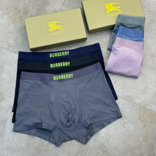 réplica,joyas,joyería,1:1,replica,fake,lujo,barato Ropa interior de lujo para hombre de Burberry (tres piezas)
