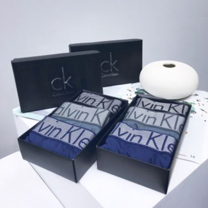 réplica,joyas,joyería,1:1,replica,fake,lujo,barato Calvin Klein ropa interior de lujo para hombre (tres piezas)