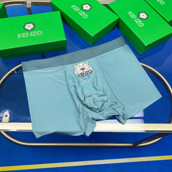 réplica,joyas,joyería,1:1,replica,fake,lujo,barato KENZO ropa interior de lujo para hombre (tres piezas)
