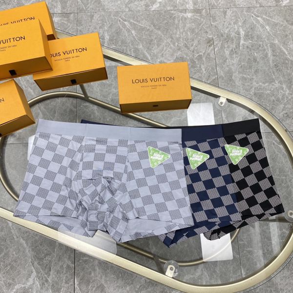 réplica,joyas,joyería,1:1,replica,fake,lujo,barato Louis Vuitton ropa interior de lujo para hombre (tres piezas)