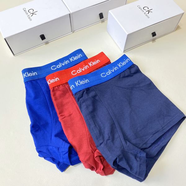 réplica,joyas,joyería,1:1,replica,fake,lujo,barato Calvin Klein ropa interior de lujo para hombre (tres piezas)