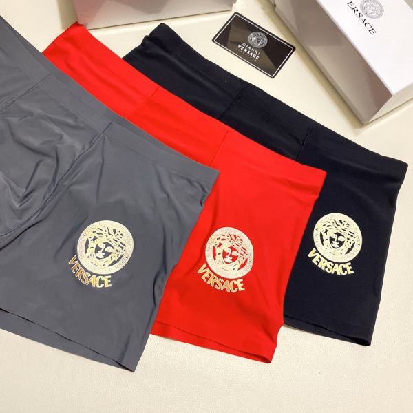 réplica,joyas,joyería,1:1,replica,fake,lujo,barato VERSACE ropa interior de lujo para hombre (tres piezas)