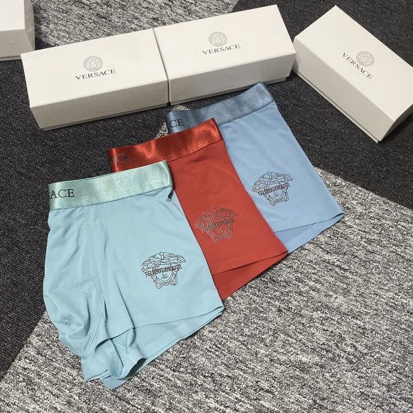 réplica,joyas,joyería,1:1,replica,fake,lujo,barato VERSACE ropa interior de lujo para hombre (tres piezas)