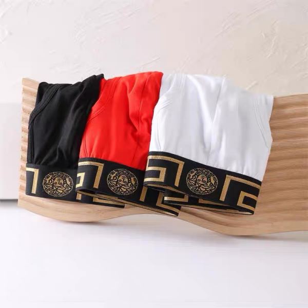 réplica,joyas,joyería,1:1,replica,fake,lujo,barato VERSACE ropa interior de lujo para hombre (tres piezas)