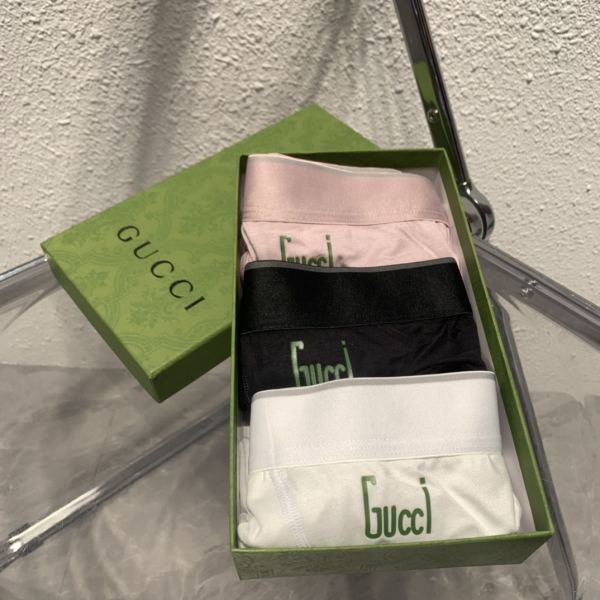 réplica,joyas,joyería,1:1,replica,fake,lujo,barato Ropa interior Gucci de lujo para hombre (tres piezas)