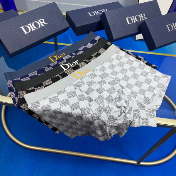 réplica,joyas,joyería,1:1,replica,fake,lujo,barato Ropa interior masculina de lujo Dior (tres piezas)
