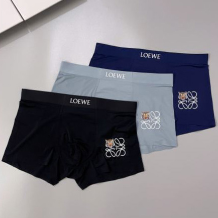 réplica,joyas,joyería,1:1,replica,fake,lujo,barato Loewe ropa interior de lujo para hombre (tres piezas)