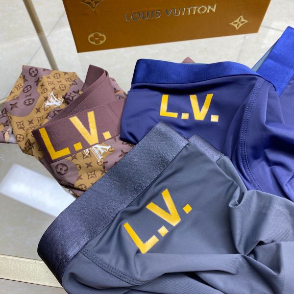 réplica,joyas,joyería,1:1,replica,fake,lujo,barato Louis Vuitton ropa interior de lujo para hombre (tres piezas)