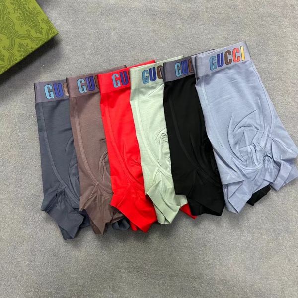 réplica,joyas,joyería,1:1,replica,fake,lujo,barato Ropa interior Gucci de lujo para hombre (tres piezas)