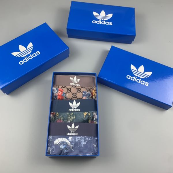 réplica,joyas,joyería,1:1,replica,fake,lujo,barato Ropa interior de lujo para hombre Adidas (tres piezas)