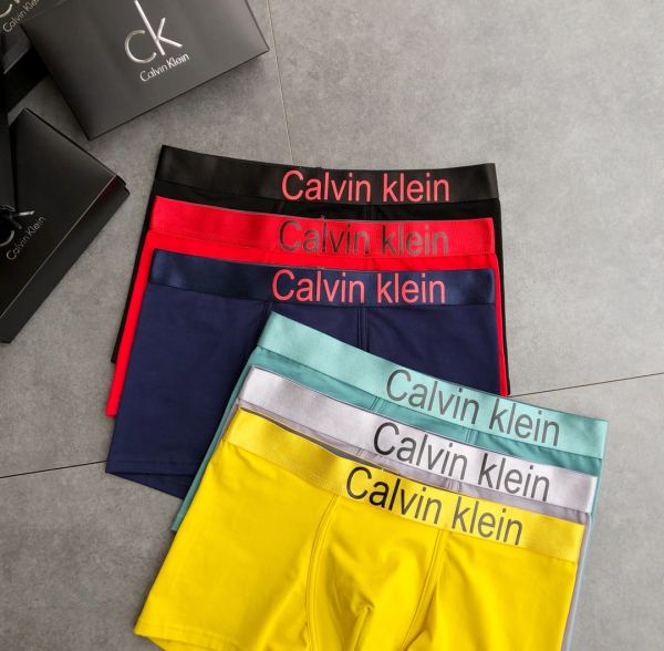 réplica,joyas,joyería,1:1,replica,fake,lujo,barato Calvin Klein ropa interior de lujo para hombre (tres piezas)