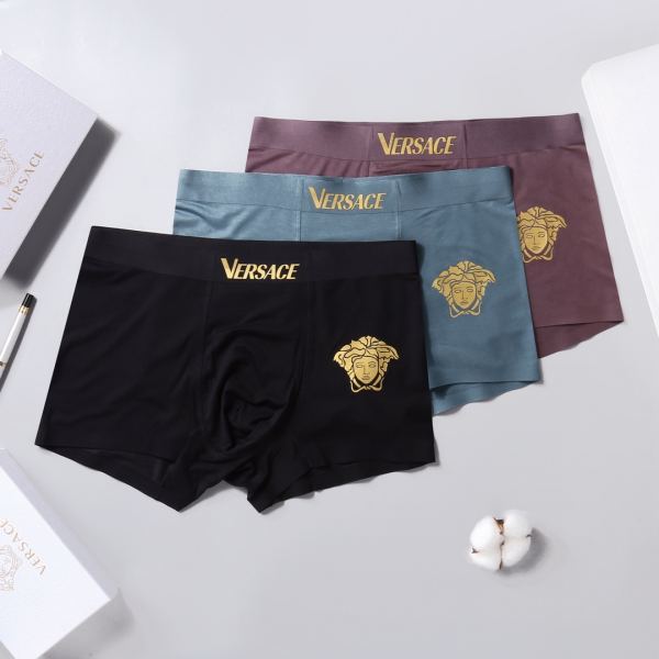 réplica,joyas,joyería,1:1,replica,fake,lujo,barato VERSACE ropa interior de lujo para hombre (tres piezas)