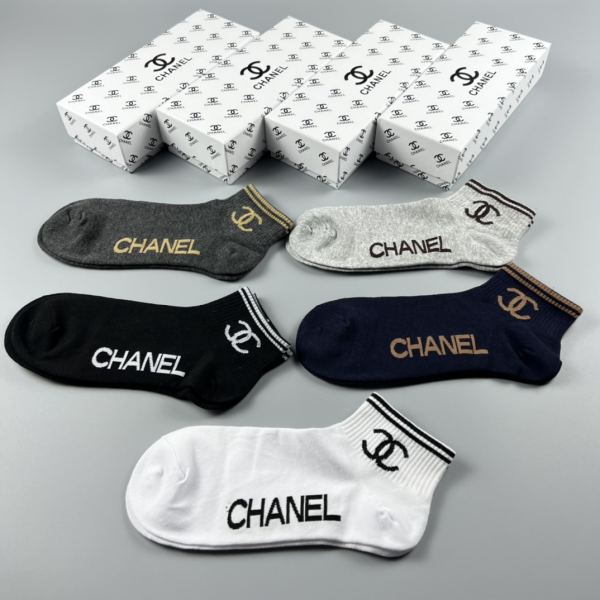 réplica,joyas,joyería,1:1,replica,fake,lujo,barato Hugo Boss counter calcetines de última moda (5 pares por caja)