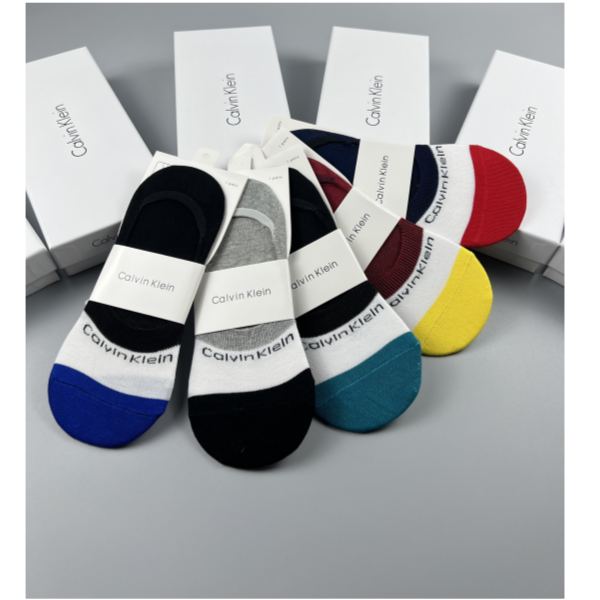 réplica,joyas,joyería,1:1,replica,fake,lujo,barato calcetines Calvin Klein de última moda (5 pares por caja)