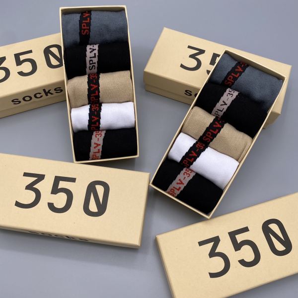 réplica,joyas,joyería,1:1,replica,fake,lujo,barato SPLY-350 calcetines de última moda (5 pares por caja)