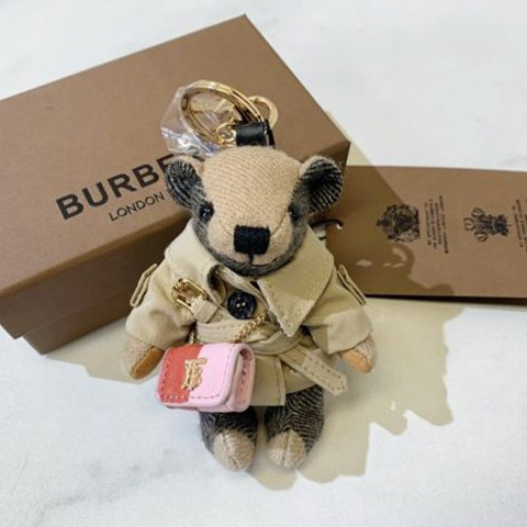 réplica,joyas,joyería,1:1,replica,fake,lujo,barato Llavero osito Burberry
