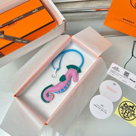 réplica,joyas,joyería,1:1,replica,fake,lujo,barato Caballito de mar colgante Hermès bolso pequeño