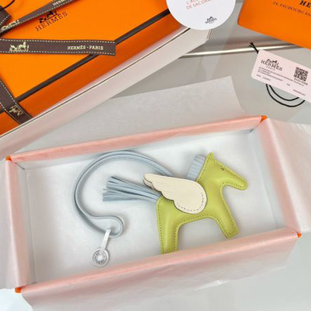 réplica,joyas,joyería,1:1,replica,fake,lujo,barato Colgante de bolso Hermes en forma de Pegaso