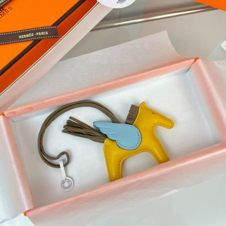 réplica,joyas,joyería,1:1,replica,fake,lujo,barato Colgante de bolso Hermes en forma de Pegaso