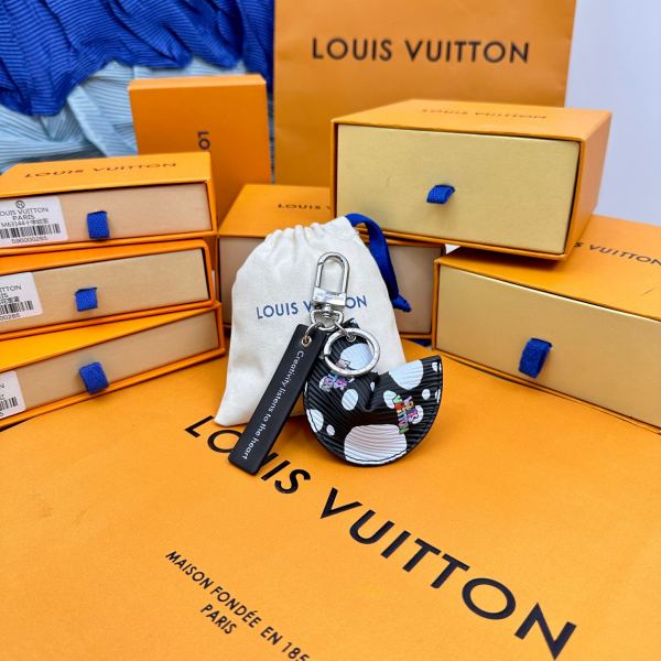 réplica,joyas,joyería,1:1,replica,fake,lujo,barato Llavero colgante del bolso de la galleta de la fortuna de Louis Vuitton