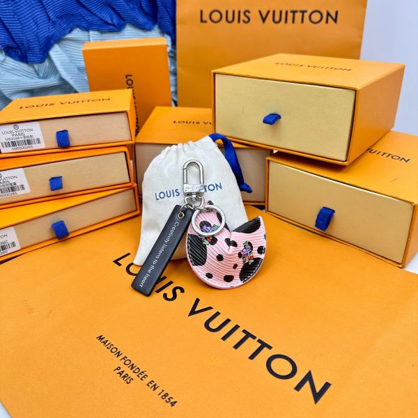 réplica,joyas,joyería,1:1,replica,fake,lujo,barato Llavero colgante del bolso de la galleta de la fortuna de Louis Vuitton