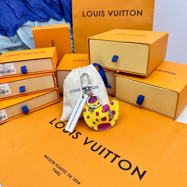 réplica,joyas,joyería,1:1,replica,fake,lujo,barato Llavero colgante del bolso de la galleta de la fortuna de Louis Vuitton