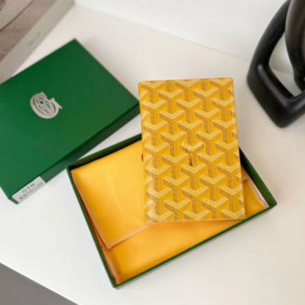 réplica,joyas,joyería,1:1,replica,fake,lujo,barato Goyard Goyardine Canvas & Vauzelles Calfskin/Tamaño 14*10*1,5cm
