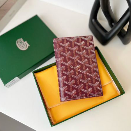 réplica,joyas,joyería,1:1,replica,fake,lujo,barato Goyard Goyardine Canvas & Vauzelles Calfskin/Tamaño 14*10*1,5cm
