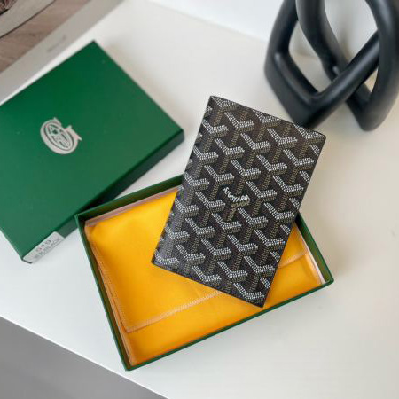 réplica,joyas,joyería,1:1,replica,fake,lujo,barato Goyard Goyardine Canvas & Vauzelles Calfskin/Tamaño 14*10*1,5cm