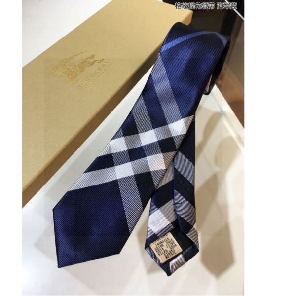 réplica,joyas,joyería,1:1,replica,fake,lujo,barato Corbata de jacquard a cuadros de hombre Burberry
