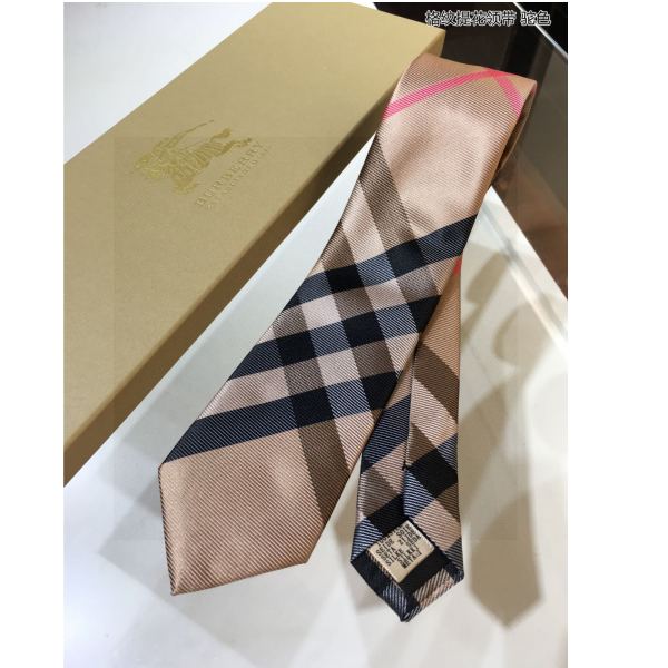 réplica,joyas,joyería,1:1,replica,fake,lujo,barato Corbata de jacquard a cuadros de hombre Burberry