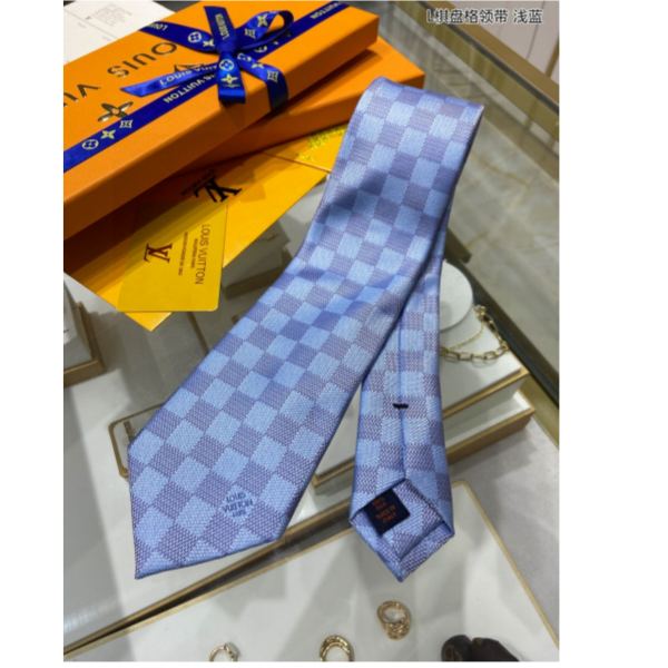 réplica,joyas,joyería,1:1,replica,fake,lujo,barato Corbata de cuadros Louis Vuitton