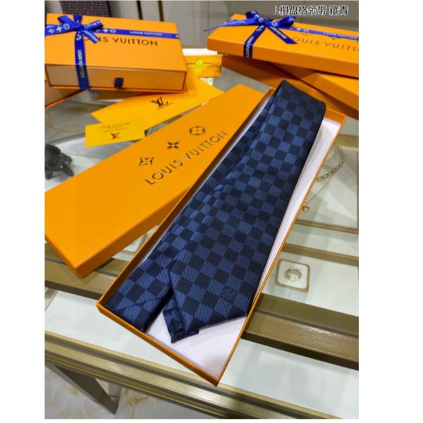 réplica,joyas,joyería,1:1,replica,fake,lujo,barato Corbata de cuadros Louis Vuitton