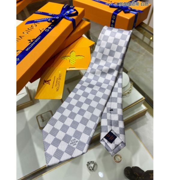 réplica,joyas,joyería,1:1,replica,fake,lujo,barato Corbata de cuadros Louis Vuitton