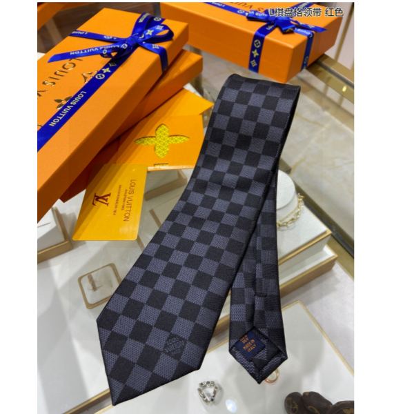 réplica,joyas,joyería,1:1,replica,fake,lujo,barato Corbata de cuadros Louis Vuitton