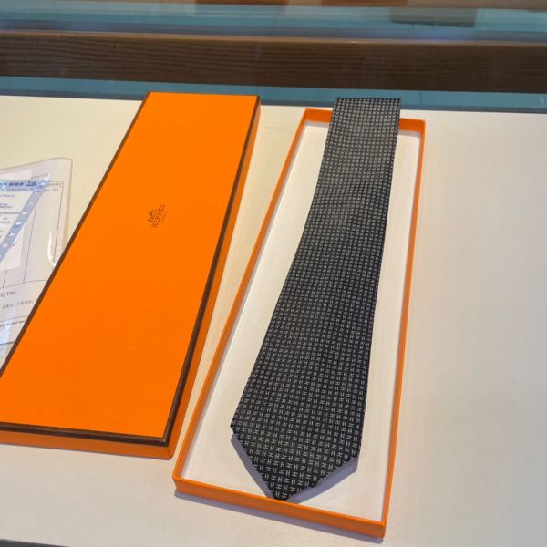 réplica,joyas,joyería,1:1,replica,fake,lujo,barato Corbata nueva de hombre Hermès