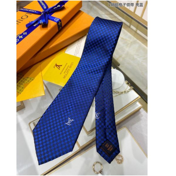 réplica,joyas,joyería,1:1,replica,fake,lujo,barato Nueva corbata de hombre Louis Vuitton