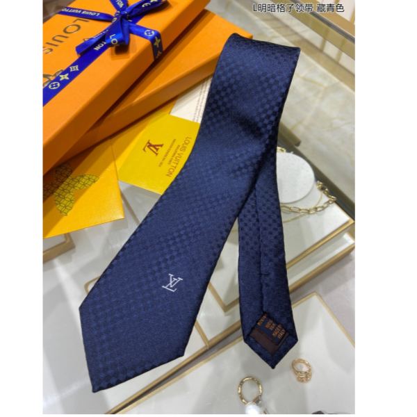 réplica,joyas,joyería,1:1,replica,fake,lujo,barato Nueva corbata de hombre Louis Vuitton