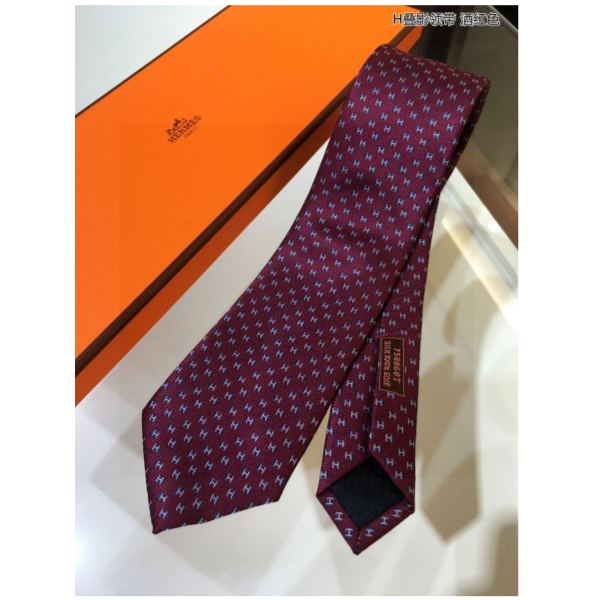 réplica,joyas,joyería,1:1,replica,fake,lujo,barato Corbata nueva de hombre Hermès