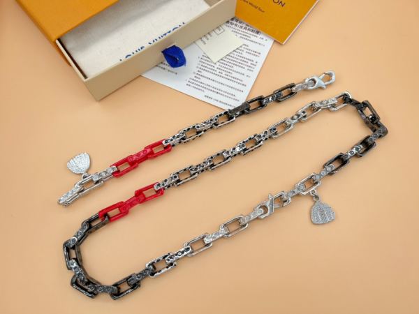 réplica,joyas,joyería,1:1,replica,fake,lujo,barato Collar de bambú Louis Vuitton