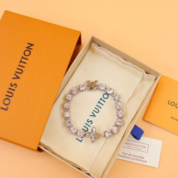 réplica,joyas,joyería,1:1,replica,fake,lujo,barato Pulsera de pareja de diamantes de Louis Vuitton