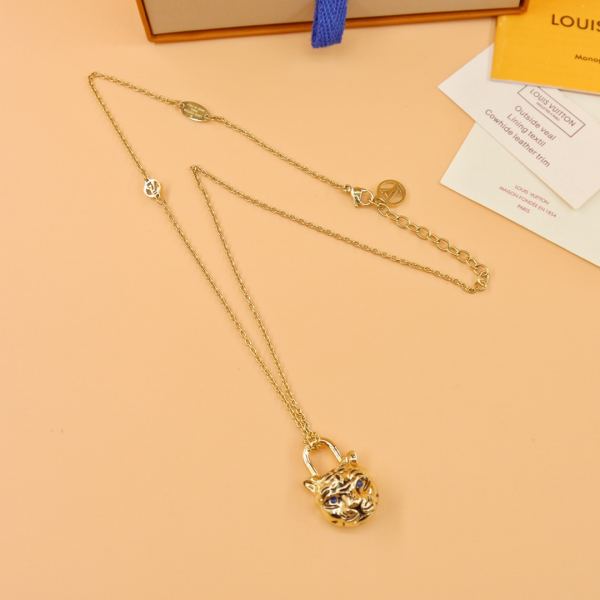 réplica,joyas,joyería,1:1,replica,fake,lujo,barato Collar de tigre Louis Vuitton Collar de tigre My LV