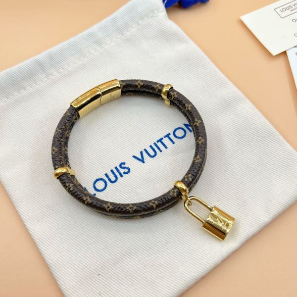 réplica,joyas,joyería,1:1,replica,fake,lujo,barato BRAZALETE DE PIEL MONOGRAMA KEEP IT TWICE DE LOUIS VUITTON
