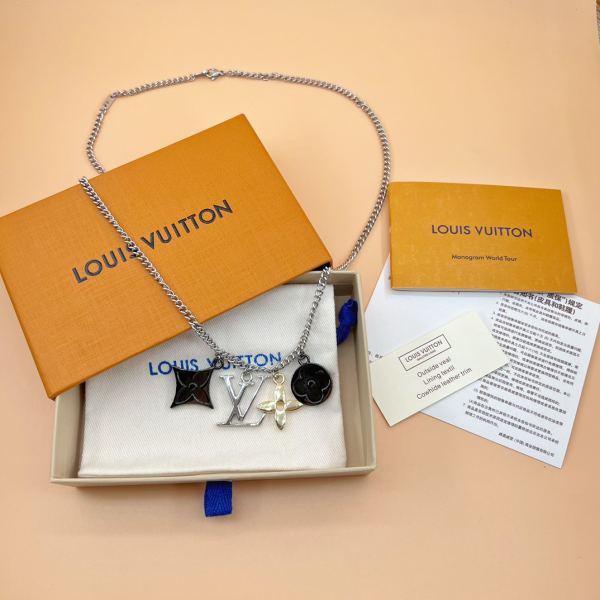 réplica,joyas,joyería,1:1,replica,fake,lujo,barato Louis Vuitton M00521 Collar floral, 60cm