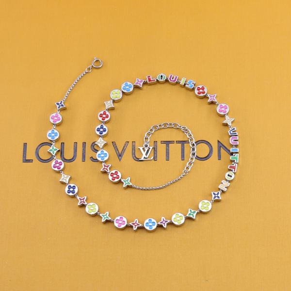 réplica,joyas,joyería,1:1,replica,fake,lujo,barato Collar de fiesta con monograma de Louis Vuitton