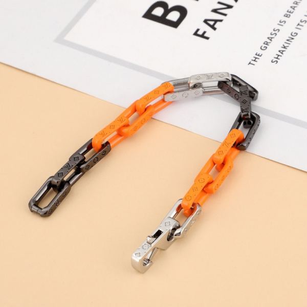 réplica,joyas,joyería,1:1,replica,fake,lujo,barato Pulsera de cadena con monograma de bambú de Louis Vuitton