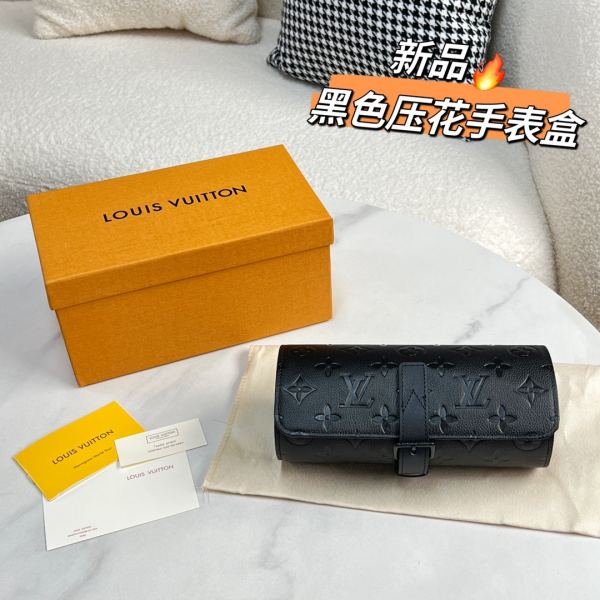 réplica,joyas,joyería,1:1,replica,fake,lujo,barato Louis Vuitton Caja Clásica de 3 Relojes