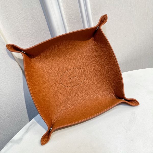 réplica,joyas,joyería,1:1,replica,fake,lujo,barato Hermes nueva bandeja de almacenamiento de cabeza de caballo/25*25cm