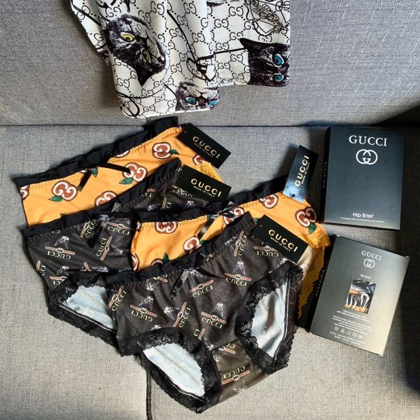 réplica,joyas,joyería,1:1,replica,fake,lujo,barato réplica,joyas,joyería,1:1,replica,fake,lujo,barato 【4 piezas】 La nueva diosa de Gucci debe tener ropa interior de mujer de malla ultrafina.