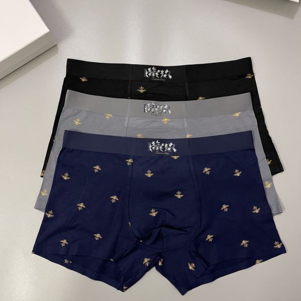 réplica,joyas,joyería,1:1,replica,fake,lujo,barato Ropa interior de hombre Gucci (Tres piezas)